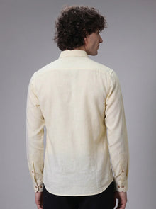 Desert Dune Premium Beige Embroidered Shirt