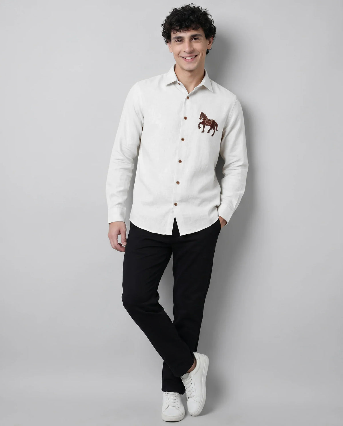 Royal Stallion Premium Embroidered Shirt