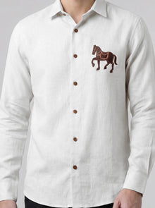 Royal Stallion Premium Embroidered Shirt
