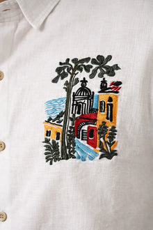 NATURE EMBROIDERY SHIRT