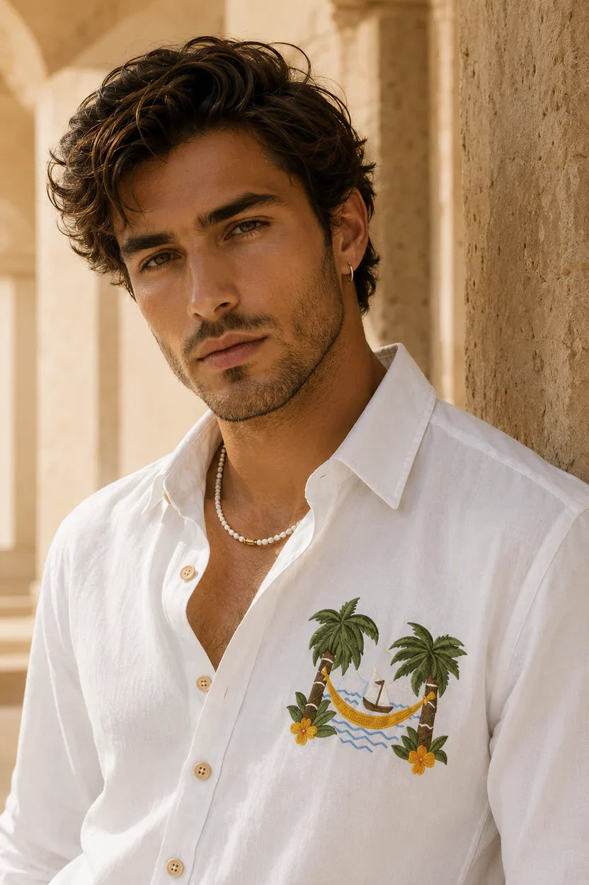 Palms & Paradise Long-Sleeve