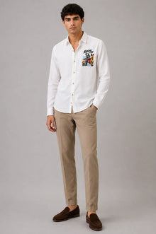 NATURE EMBROIDERY SHIRT