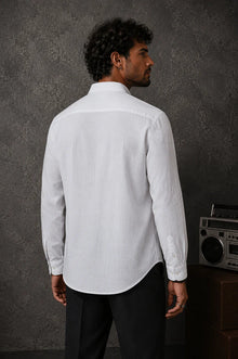 Midnight Panther Embroidered Shirt
