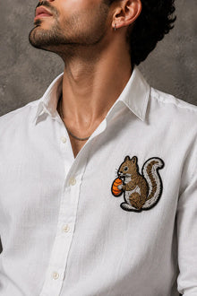 Squirrel EMBROIDERY SHIRT