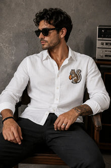 Squirrel EMBROIDERY SHIRT