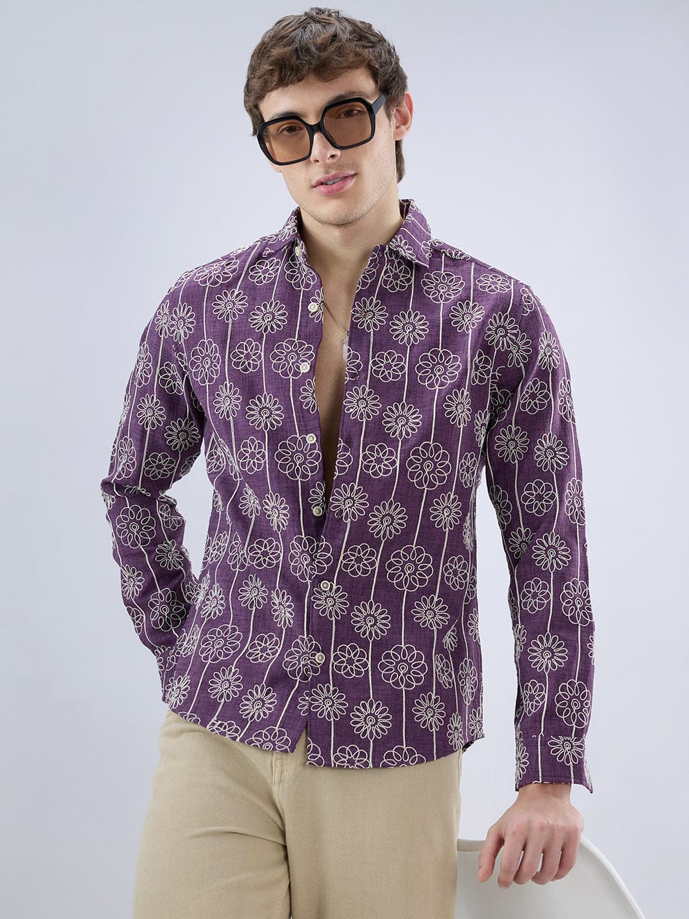Classic Linen Casual Shirt for Men