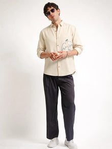 BIRD EMBROIDERY SHIRT