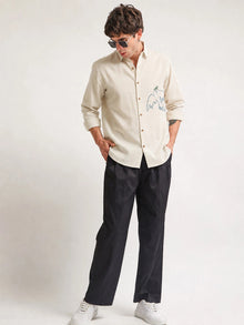 BIRD EMBROIDERY SHIRT