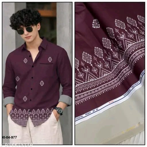 Men Floral Printed Casual Shirt