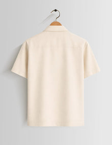 Men's Abstract Figure & Wavy Hair Graphic Short Sleeve Shirt